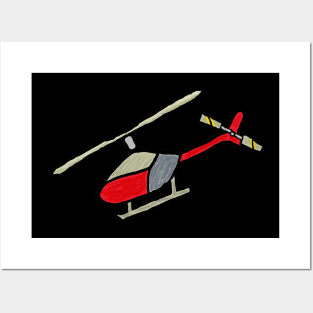 Helicopter Posters and Art